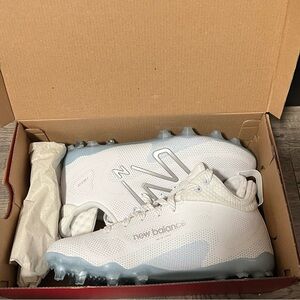 white Lacrosse cleats